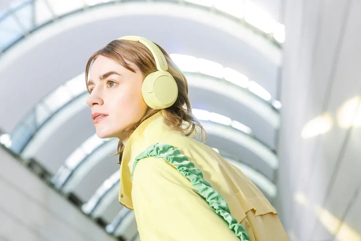 Auriculares Sony Bluetooth Inalámbricos Wh-ch520 - Amarillo