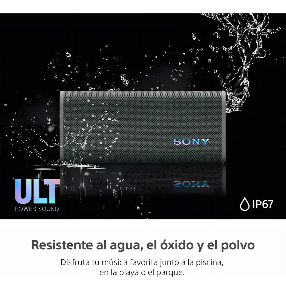 Parlante Portátil Inalámbrico Sony Ult Field 3 Srs-ult30 Qof Gris Bosque