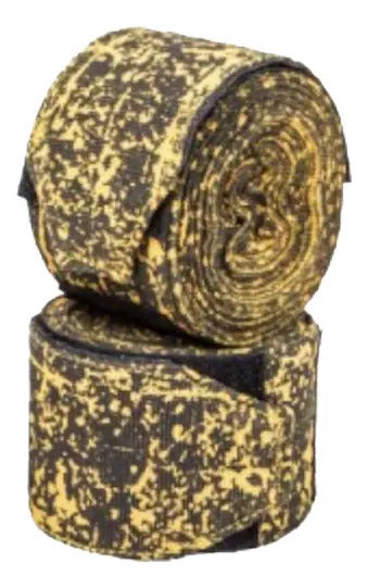 Par De Vendas De Boxeo 300cm X 5cm Livepro - Amarillo