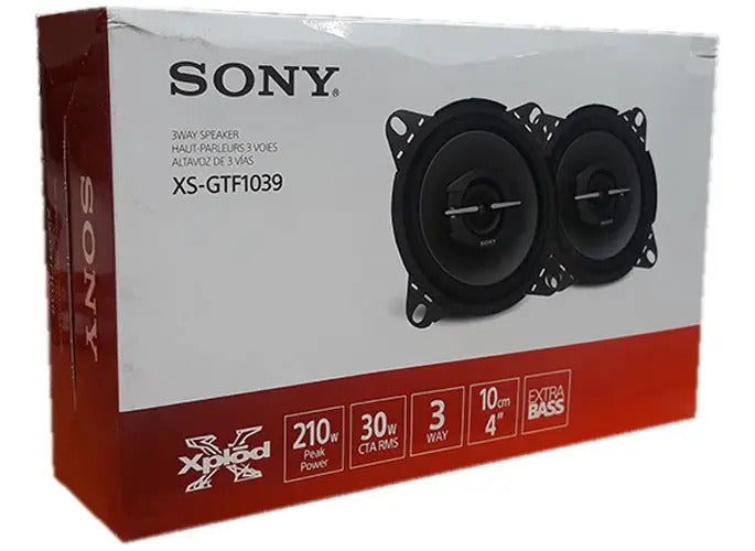 Parlante Para Auto Sony 220w Xs-gtf1039 - Negro