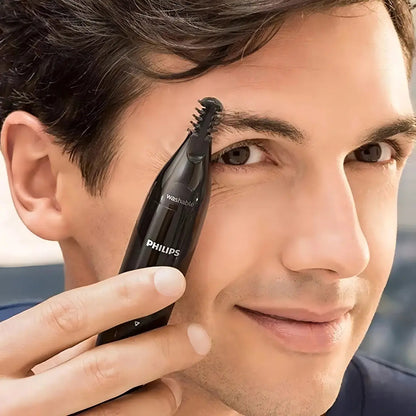 Recortador De Pelos Nariz Orejas Philips Nt1650 - Negro