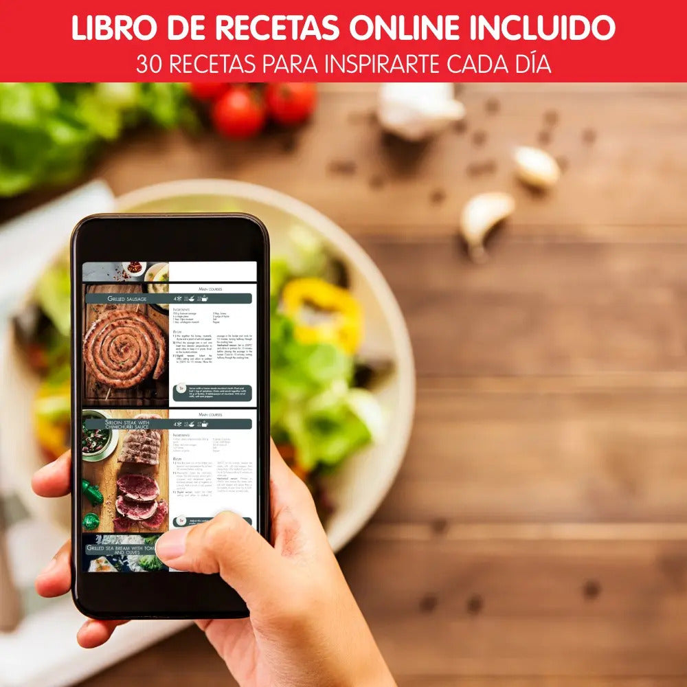 Freidora Sin Aceite Digital Moulinex Xl Acero Inox Gris