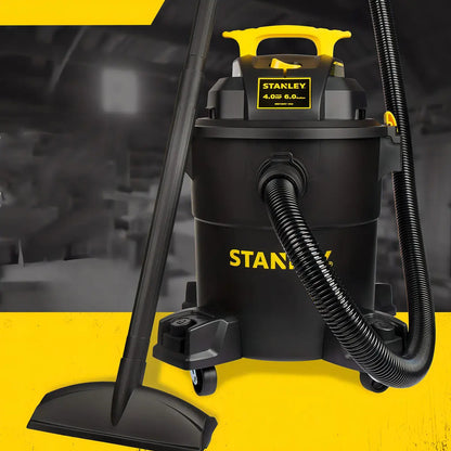 Aspiradora Stanley 23 Lts Líquido Y Polvo Sl19116p Negro