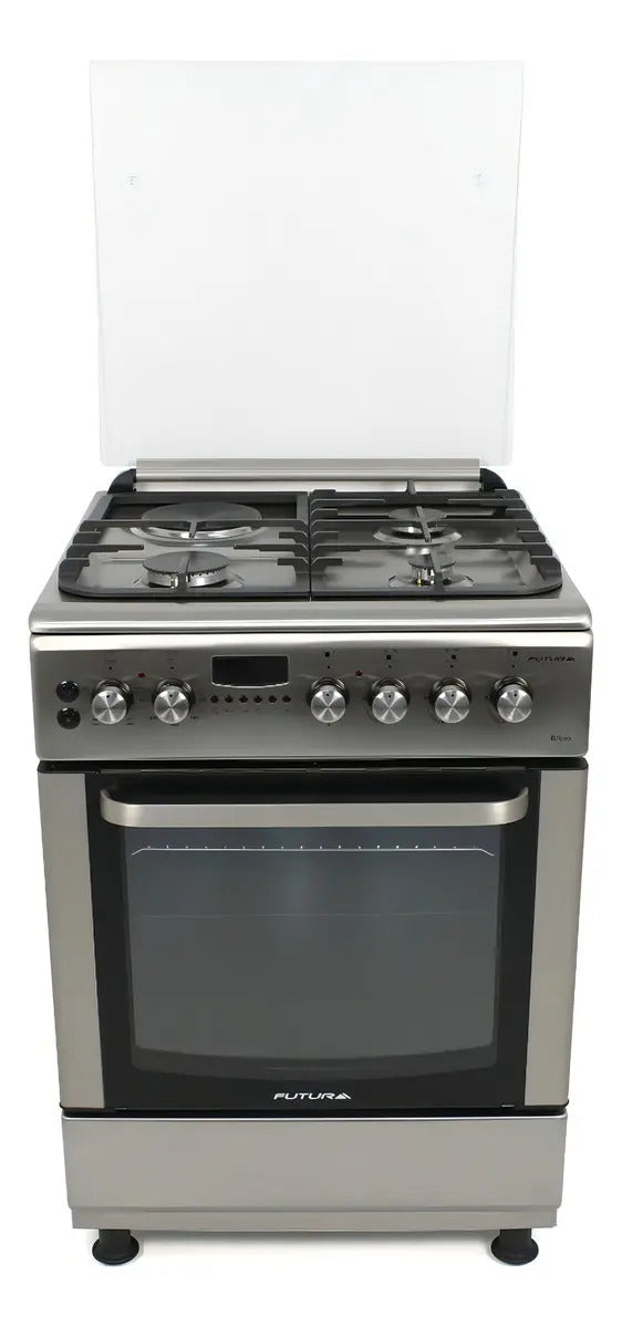 Cocina Combinada Futura Bilbao Fut-60-cm31x - Acero Inoxidable