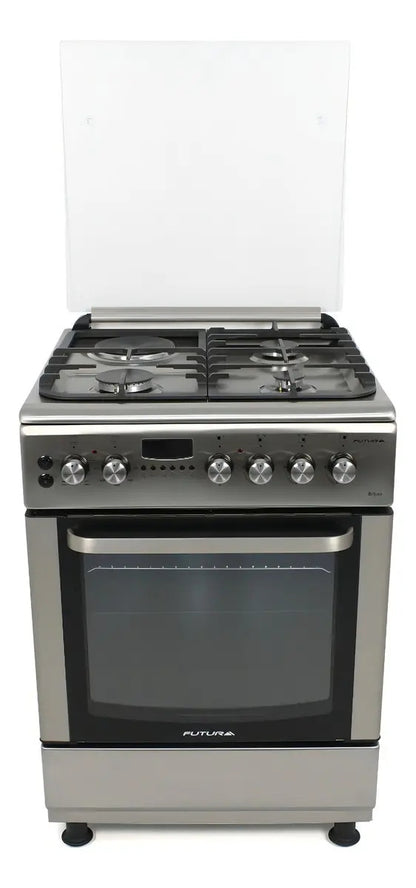Cocina Combinada Futura Bilbao Fut-60-cm31x - Acero Inoxidable