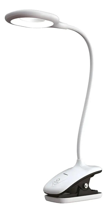Lámpara De Escritorio Xion Recargable Clip Xi-lamp25