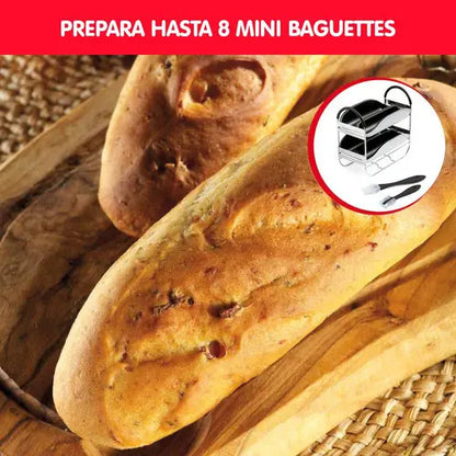 Panetera Moulinex Baguette Blanco Y Gris 1,5kg