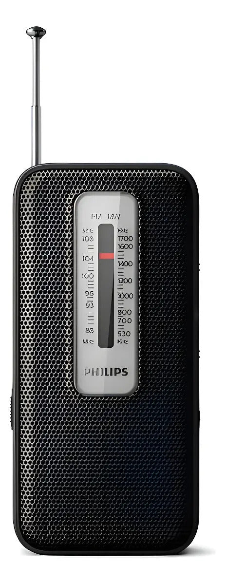 Radio Portátil Philips Tar1506 Fm/mw Analógica - Negro