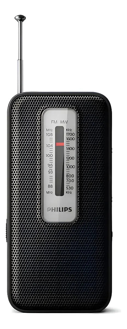 Radio Portátil Philips Tar1506 Fm/mw Analógica - Negro