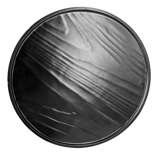 Plato De Melamina Negro 34 Cm