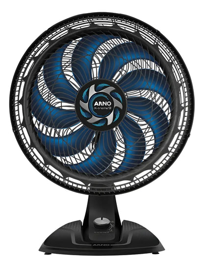 Ventilador De Mesa Arno X-treme 40 Cm Ve90 - Negro Azul Plástico 9