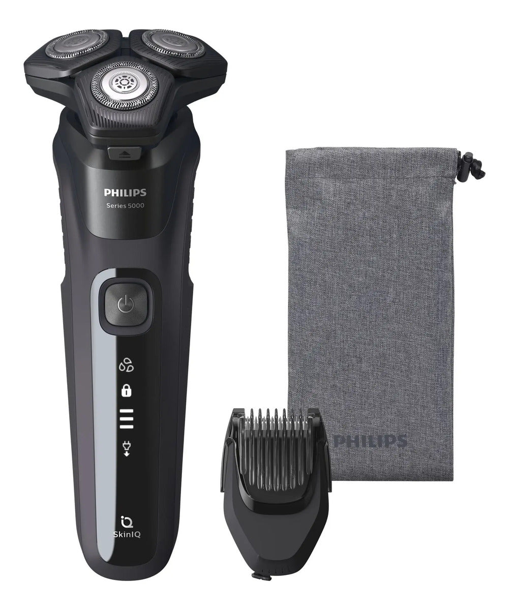 Afeitadora Philips Serie 5000 S5588 Wet & Dry - Negro Profundo