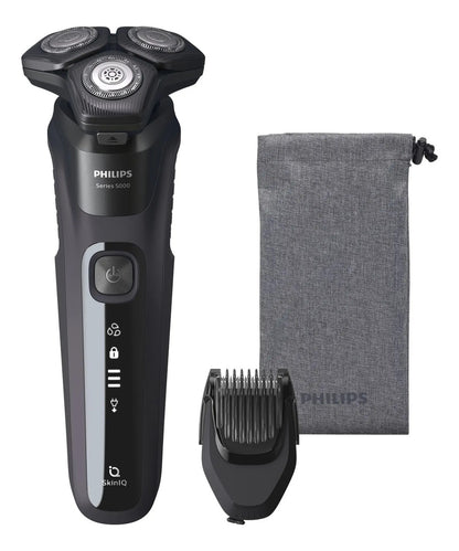 Afeitadora Philips Serie 5000 S5588 Wet & Dry - Negro Profundo