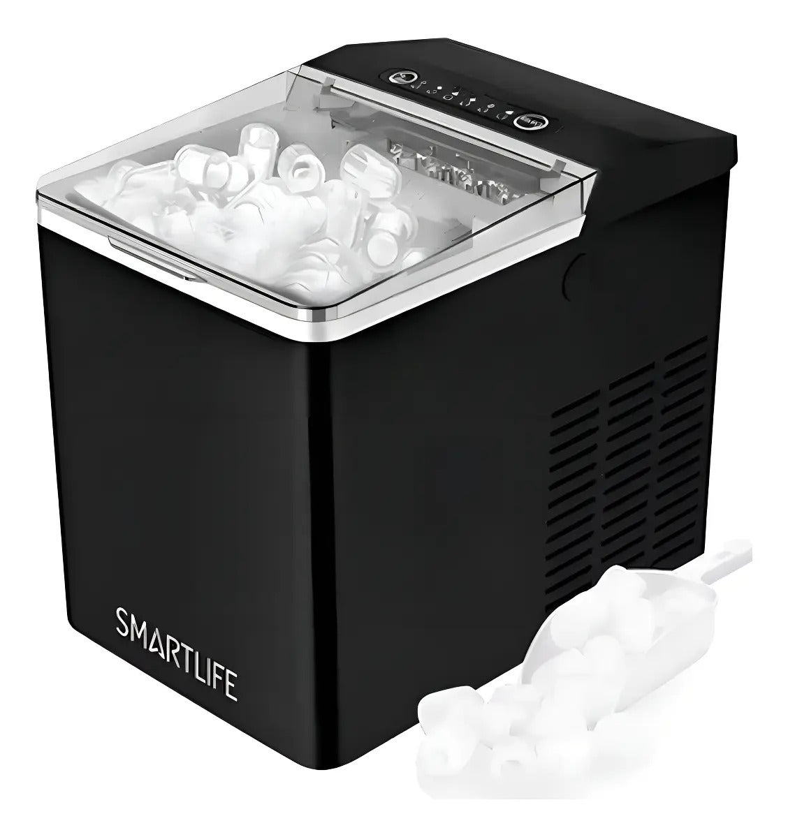 Fabrica De Hielo Smartlife 2 Tamaños Sl-im1005 - Negro