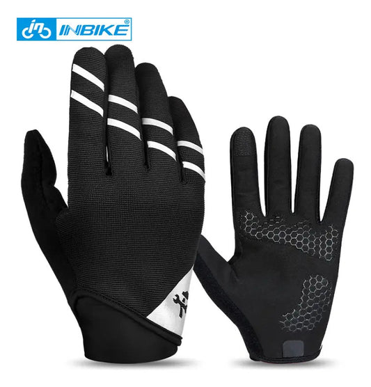 Guantes Largos De Ciclismo Bicicleta Térmico Inbike Negro 2xl