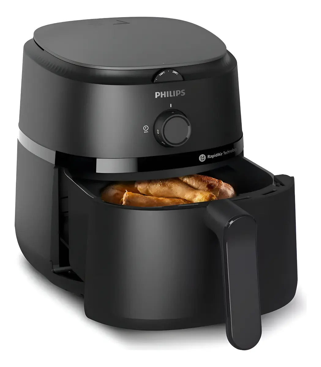 Freidora Sin Aceite Philips 4,2 L 12 Prog Na120/00 Negro