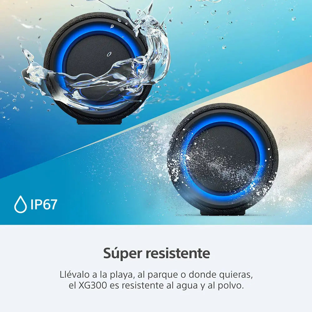 Parlante Bluetooth Portátil Sony Srs-xg300 - Negro