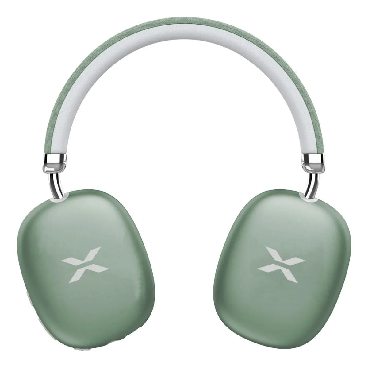 Auriculares Inalámbricos Xion 40hs Duración Xi-aux300 Verde Claro
