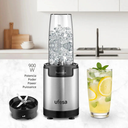 Licuadora Personal Bs Nutrimix Ufesa 900w - Gris