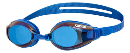 Lentes Natación Uv Zoom X-fit Mirror Espejado Arena Azul