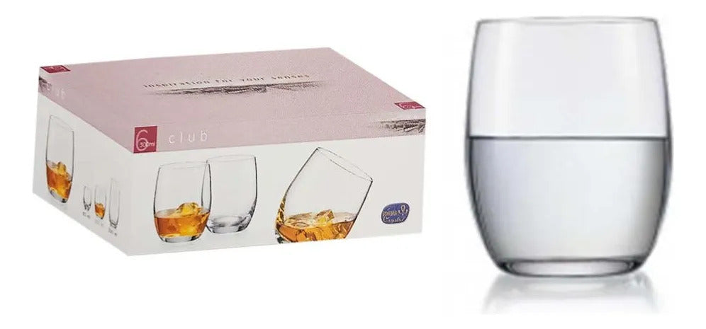 Set Vasos Club Rock 300 Ml X6 Bohemia
