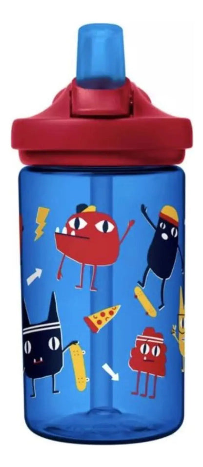Botella Eddy+ Plus Kids Monstruos 400ml Camelbak - Azul/rojo Monstruos