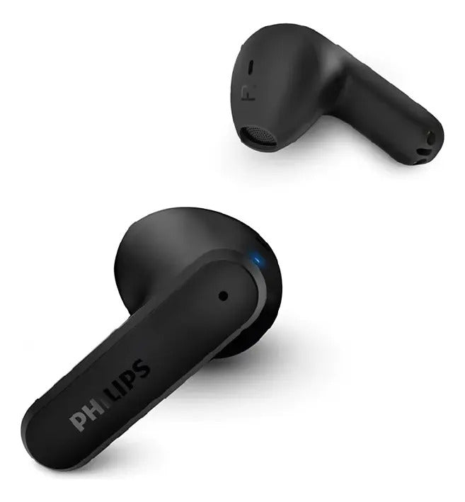 Auriculares Inalámbricos Philips True Wireless Tat2139bk Qof Negro
