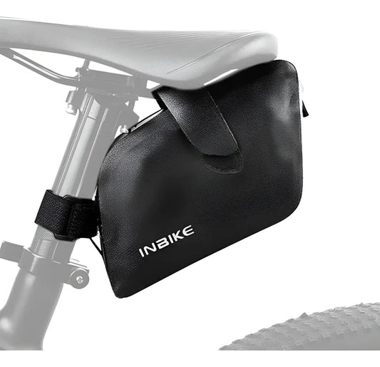 Bolso Bajo Asiento Impermeable Tpu Inbike - Negro