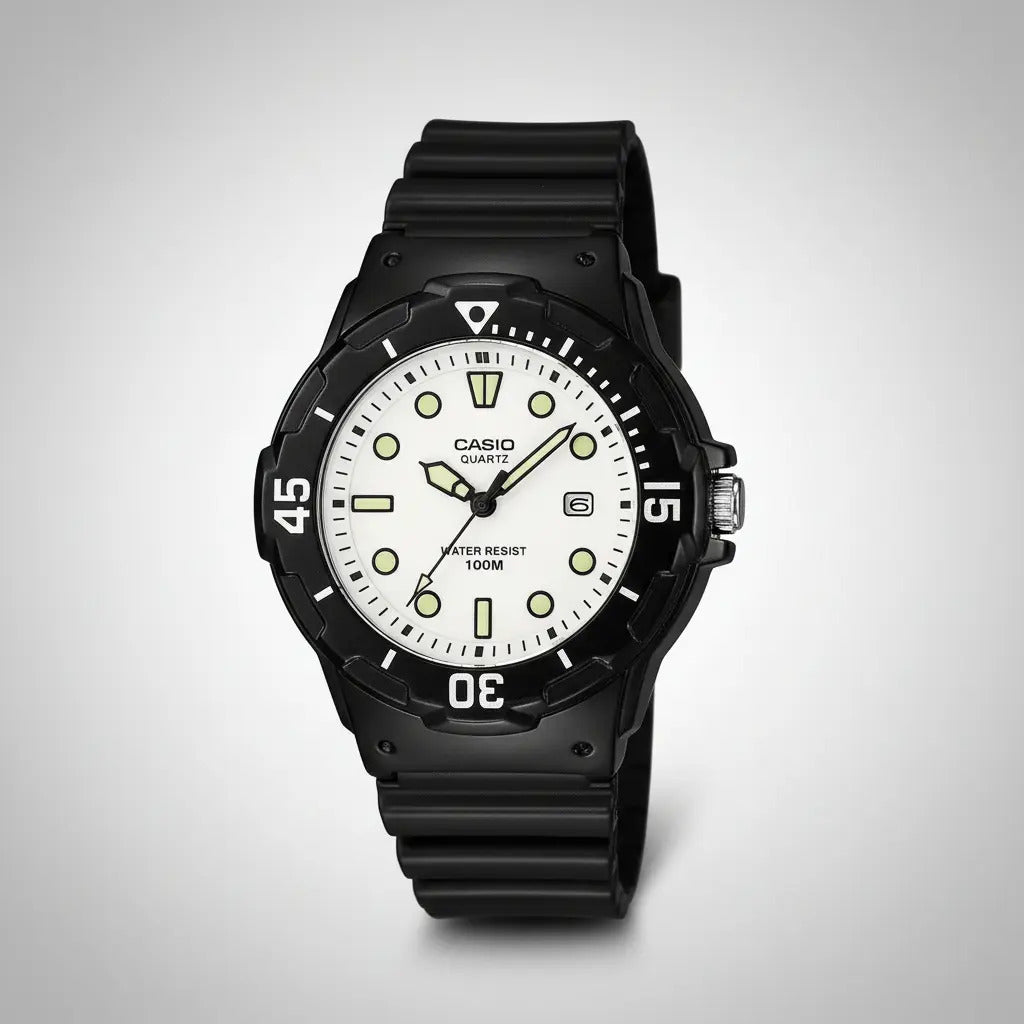 Reloj Casio Dama Silicona 38mm Lrw-200h-7e1 - Blanco Rosa