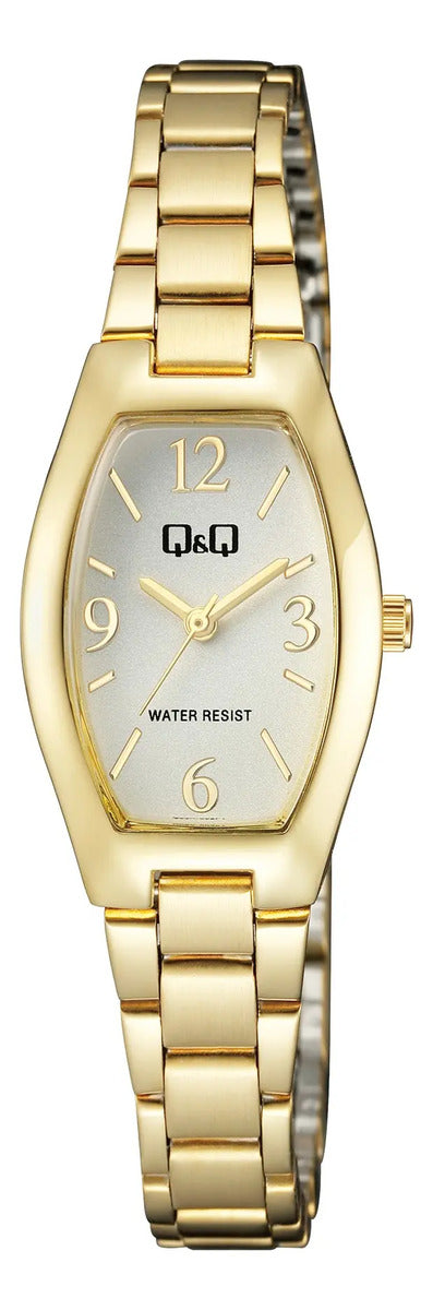 Reloj Q&q Metal Dama 22mm Q06a-002py - Dorado