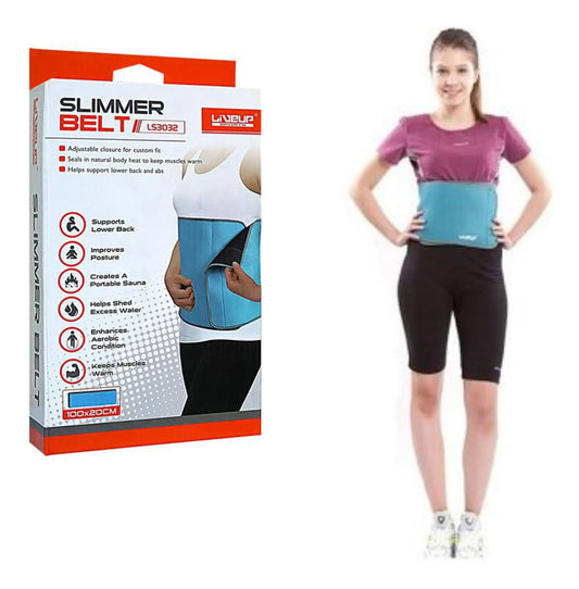 Faja Slim Reductora Neopreno Ejercicio Livepro - Azul