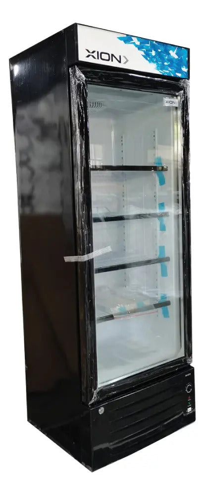Heladera Vitrina Refrigerada Xion 210 Lts Xi-h210 Negro