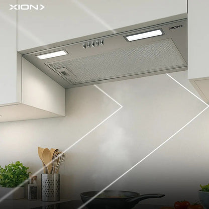 Campana Extractora De Encastre Xion 60cm Inox Xi-ec550 Gris