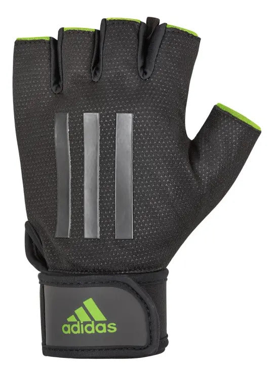 Guantes Elite Negro Con Verde adidas