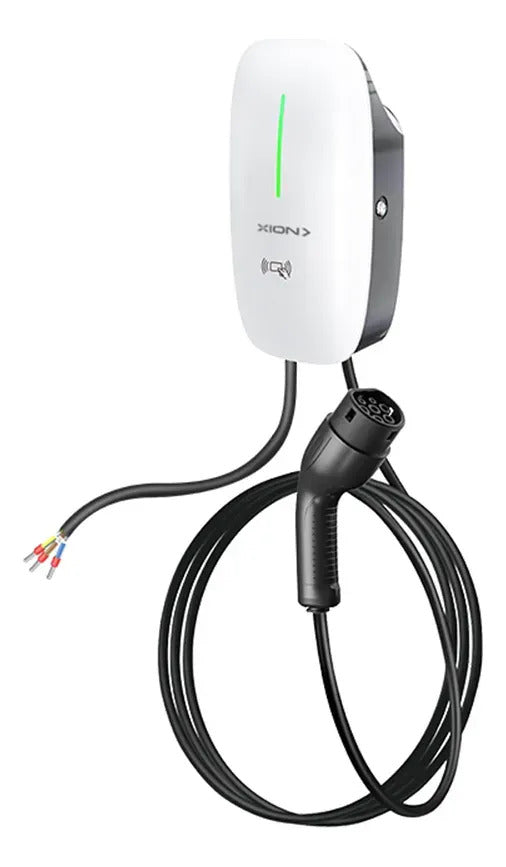 Cargador De Auto Eléctrico De Pared 7kw Tipo 2 Xi-ev7wall Qo Blanco