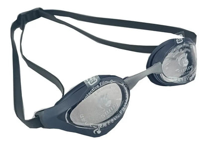 Lentes De Natación Fina Cobra Core Swipe 150 Anti-fog Arena Gris