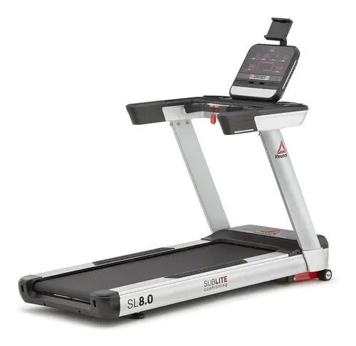 Caminador Eléctrico Plegable 3hp Sl8.0 Reebok - Negro Con Gris