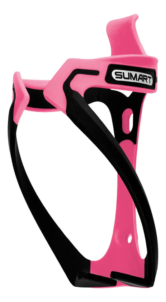 Porta Caramañola Bicicleta Policarbonato 29g Sumart Rosa