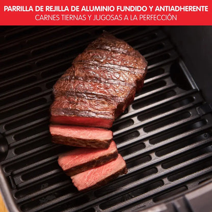 Freidora Sin Aceite Digital Moulinex Xl Acero Inox Gris