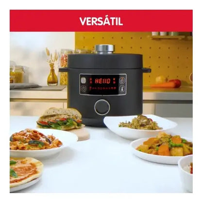 Olla Programable Multifunción Moulinex 5 L 10 Prog Negro