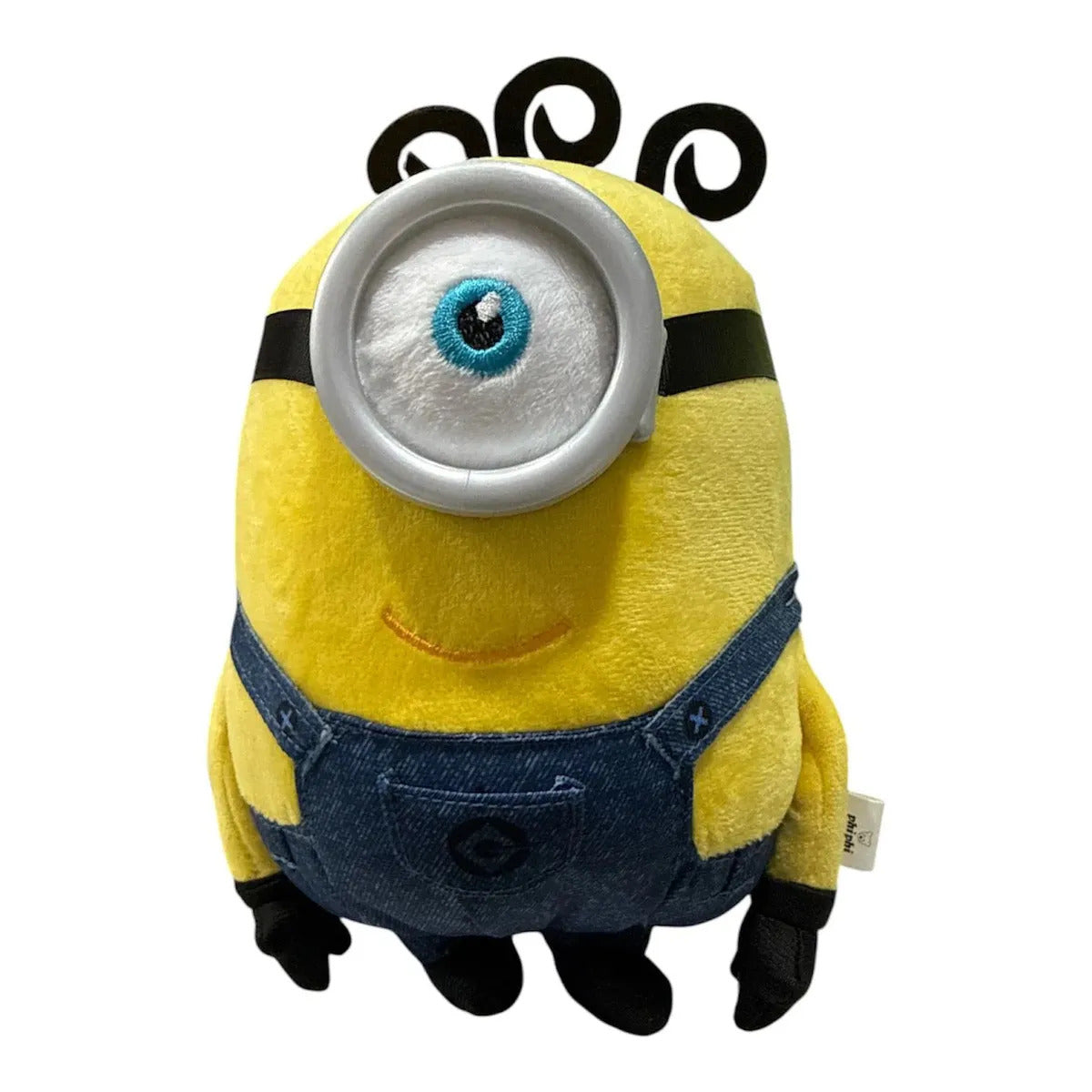 Peluche Minions James Con Gafas De Plástico 22cm - Amarillo