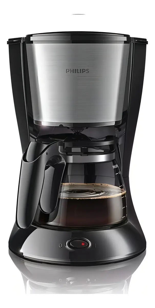 Cafetera De Filtro Philips 1,2 Lts Hd7462/20 - Black/metal