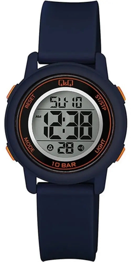 Reloj Q&q Digital 34mm M208j009 - Azul Oscuro Negro