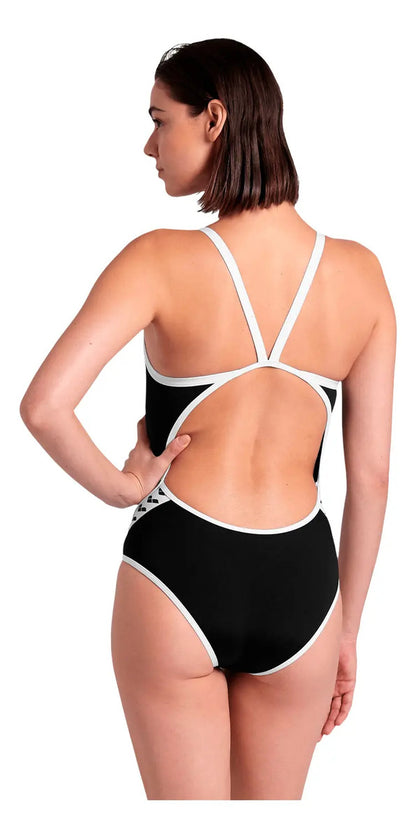 Malla Natación Icons Super Fly Back Uv50+ Arena - Negro 36