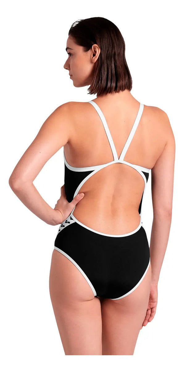 Malla Natación Icons Super Fly Back Uv50+ Arena - Negro 40