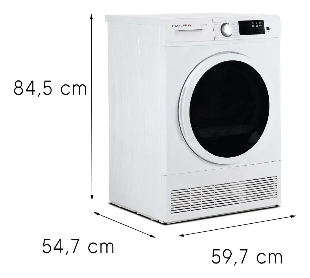 Secarropas 7kg Carga Frontal Futura Fut-sc70-d - Blanco