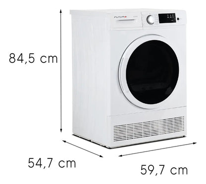 Secarropas 7kg Carga Frontal Futura Fut-sc70-d - Blanco