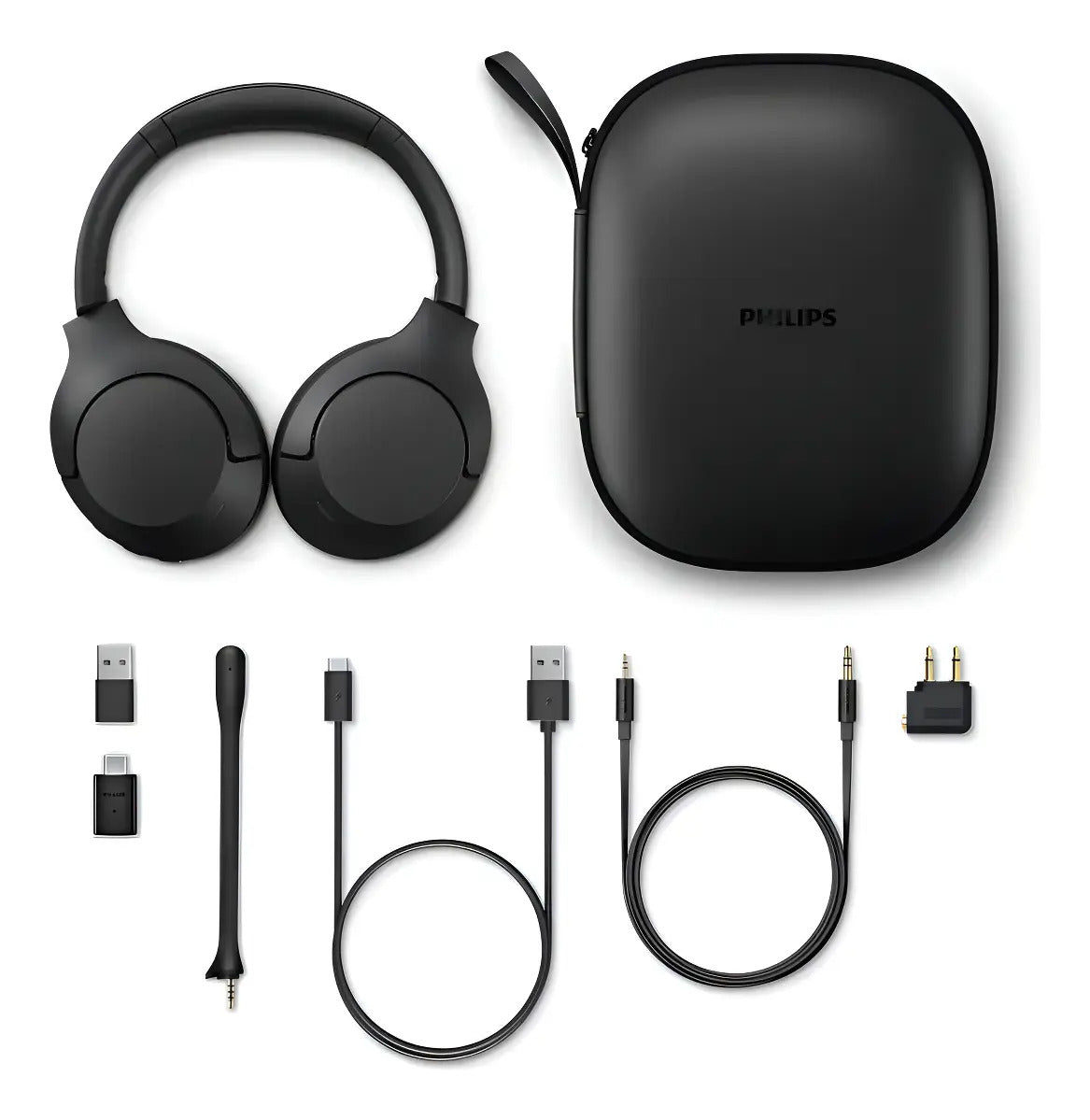 Auriculares Inalámbricos Bt Philips Tah8507bk/00 - Negro