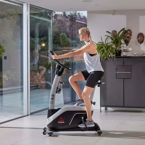 Bicicleta Ergométrica Reebok Sl8,0 - Negro Con Gris