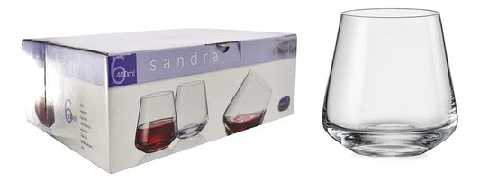 Set Vasos Sandra Rock 400 Ml X6 Bohemia